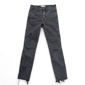 Madewell Women's Skinny Jeans in Dark Gray